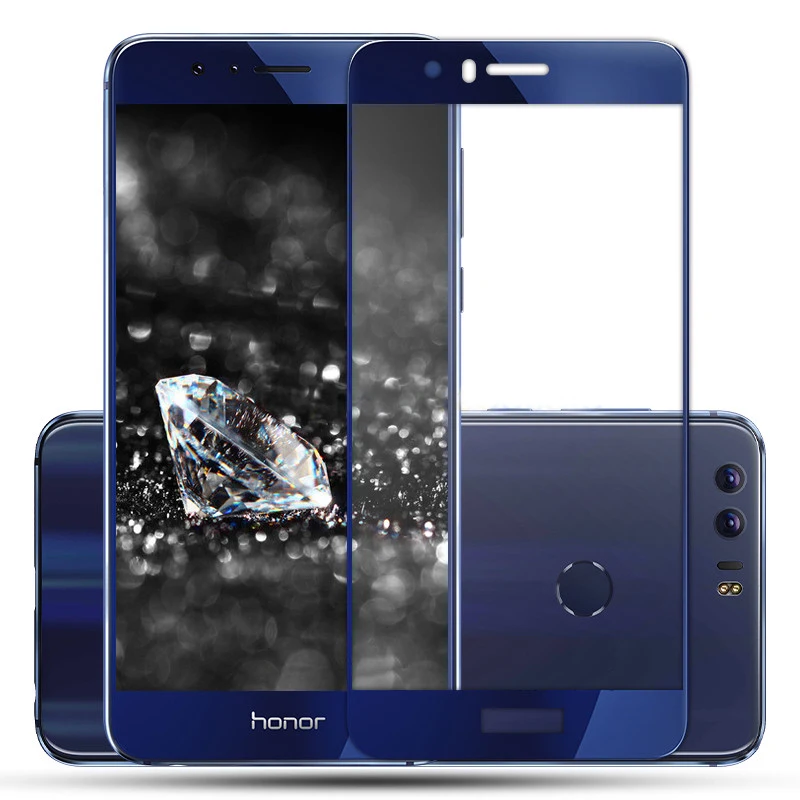 Для Huawei honor 8 закаленное стекло 9H полное покрытие для Honor чехол Защита экрана Honor8