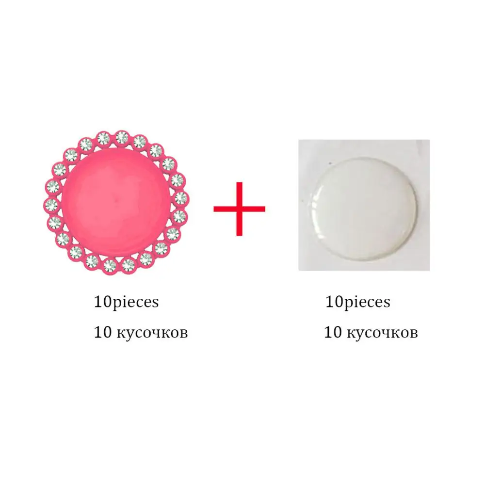 coral pink X sticker Стразы на кнопках, крышки для бутылок, крышки для ключей, крышки для кабошонов, размер 25 мм, 1 дюйм и 20 мм, 10 шт., BTN-5654 - Цвет: coral pink X sticker