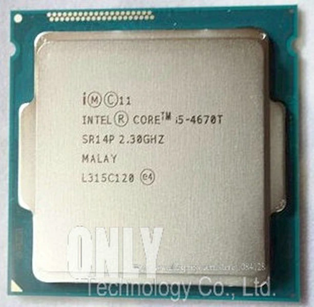 Оригинальный процессор I5 4670T LGA 1150 четырехъядерный 45W 2 3 GHz 22nm рассеянные