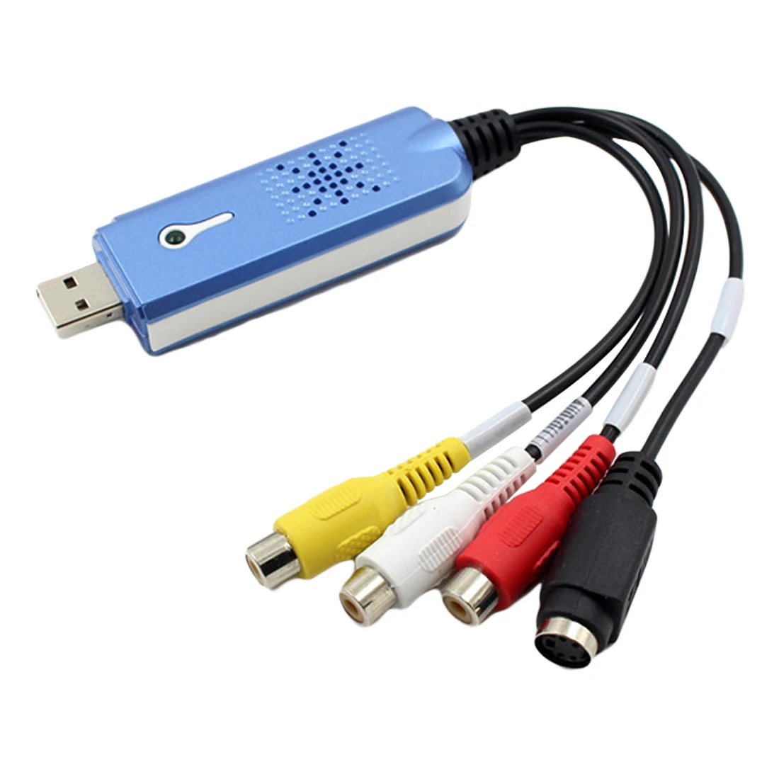 Высококачественный Компьютерный периферийный USB 2,0 видео конвертер аудио видео адаптер устройство захвата карта захвата ТВ тюнер для компьютера Win XP 7