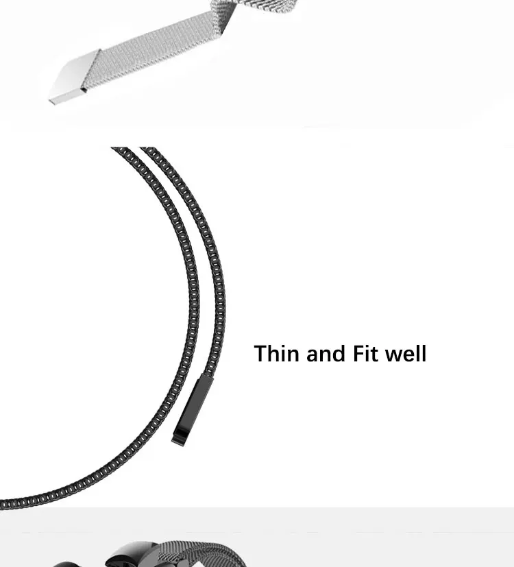 AKGLEADER For Xiaomi Band Mi 3 Milanese Bracelet Metal Strap Band With Case Smart Watchband For Xiaomi Mi Band 4 Correas de relo