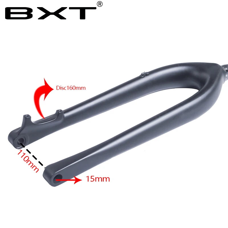 Углеродная вилка BXT 29er MTB boost Велосипедная для горного велосипеда с дисковым