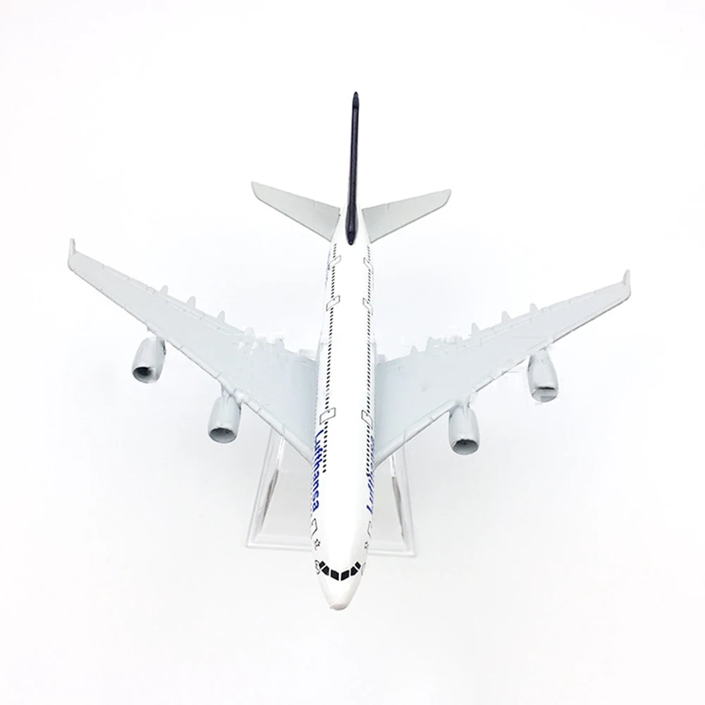 Летательный аппарат масштаба 1/400 модель самолета из сплава A380 Lufthansa 16 см игрушки
