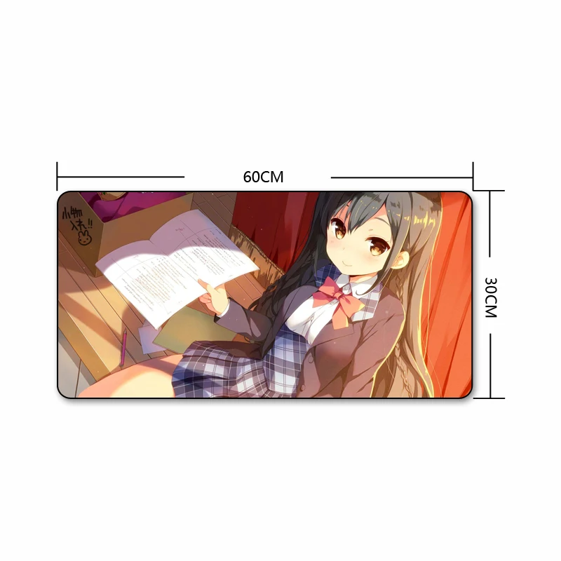 Model H FFFAS Большой 60x30 см офисный коврик для мыши Коврик для Мыши Pad Игры Геймер игровая игровые коврики и чехлы Compute аниме накладка на стол для планшетного компьютера Тетрадь - Цвет: Model H