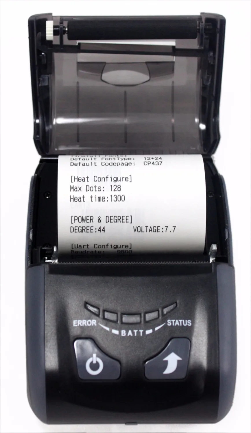 Фабричная цена портативный принтер штрих кодов с Bluetooth и USB интерфейсами для Android