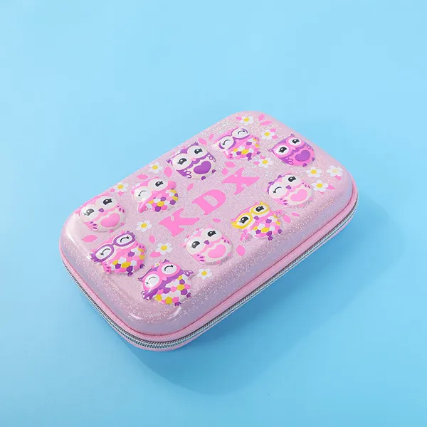 Пенал с единорогом чехол Фламинго школьные принадлежности кавайи estuche Эсколар Карандаш Чехол kalem kutusu 3D пенал для карандашей - Цвет: 8