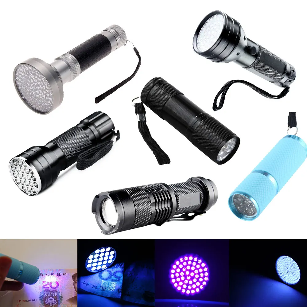 УФ светильник ультрафиолетовый 9 светодиодный Ультрафиолетовый маркер с