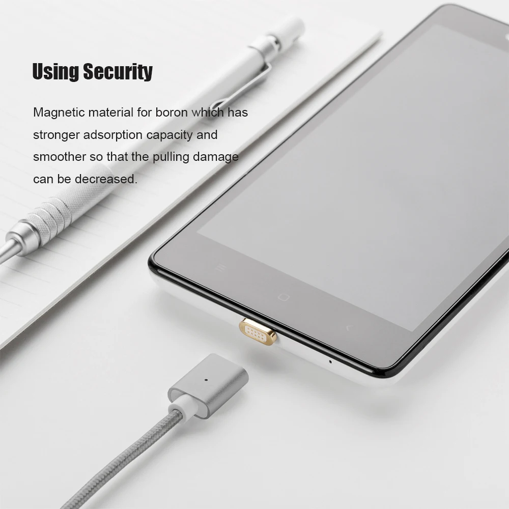 CANDYEIC Magnetic Charger USB Data Cable Phone Fast Charge For Xiaomi 4 3 Micro Mi4 Mi3 | Мобильные телефоны и аксессуары