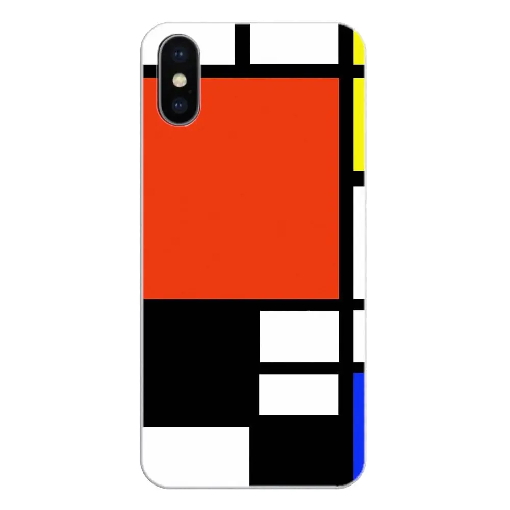 Прозрачные мягкие чехлы bauhaus style абстрактный арт piet mondrian для Nokia 2 3 5 6 8 9 230 3310 1 7 Plus |