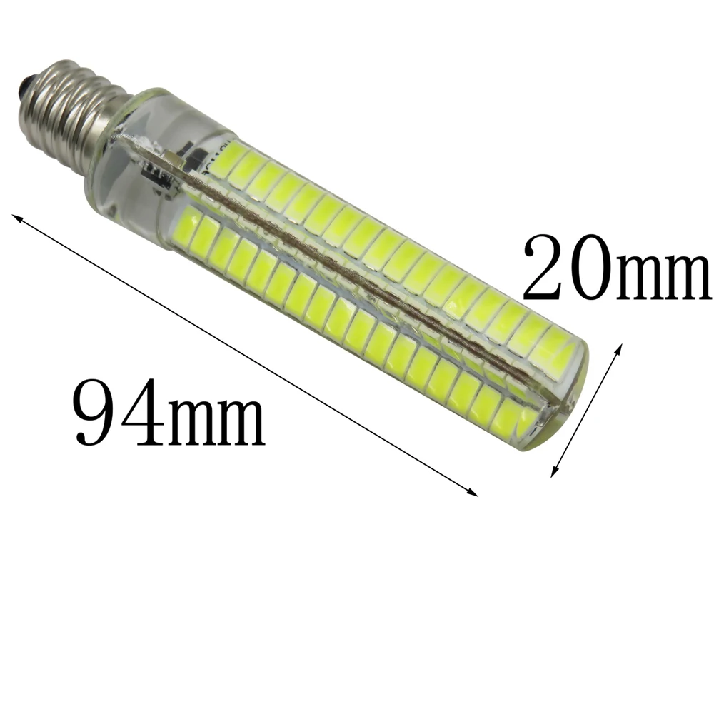 Светодиодная лампа 5730SMD E14 Led Con 136 светодиодов светодиодная силиконовая