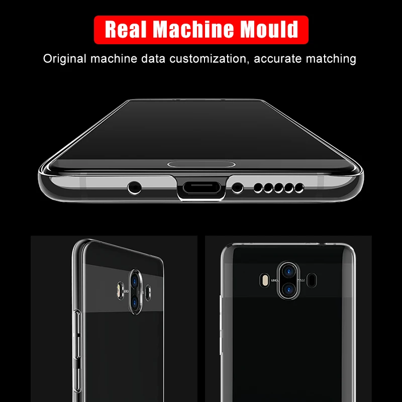 Pushingbest ультра тонкий мягкий прозрачный ТПУ мобильный чехол для телефона Xiaomi A2 8 8SE
