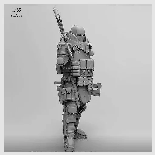 1/35 Смоляные Наборы Авангард Перезагрузка Коммандо солдат смолы(50-60 мм) T35004