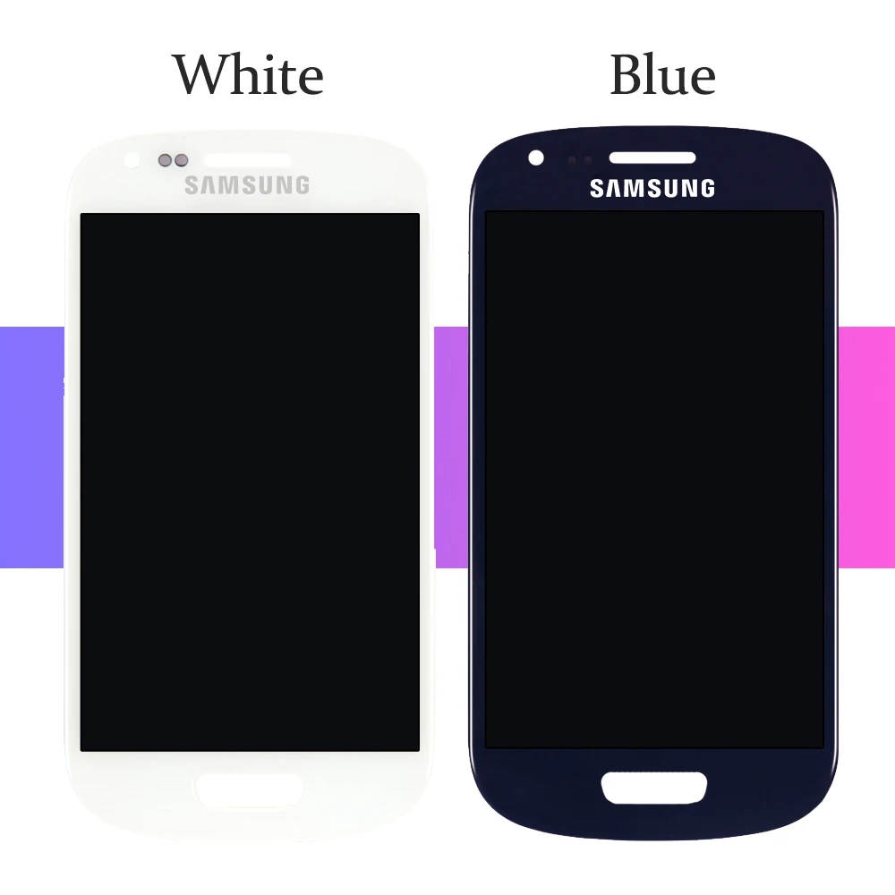 100% протестированный синий/белый ЖК-экран для Samsung Galaxy S3 Mini i8190 i8190N i8195 ЖК-дисплей и