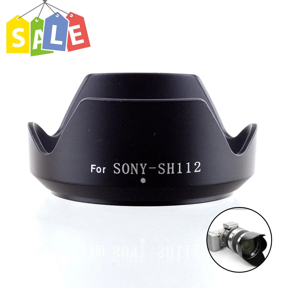 SH112 Камера Цветок бленда для Sony-SH112 NEX3 5C F3 C3 6L 3C NEX5 NEX5C NEX7 E-mount 18 -55 мм f/3 5-5 6 OSS лепесток