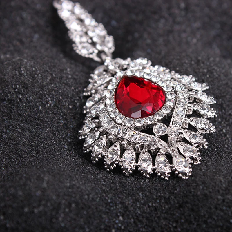 2017 Роскошные ювелирные изделия хрустальные серьги в форме капли воды свадебные