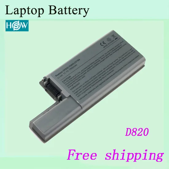 Аккумулятор D820 D830 для ноутбука DELL DF230 DF249 FF232 GX047 XD736 YD624 YD626 451 10308 10326 DF192|battery for dell|laptop