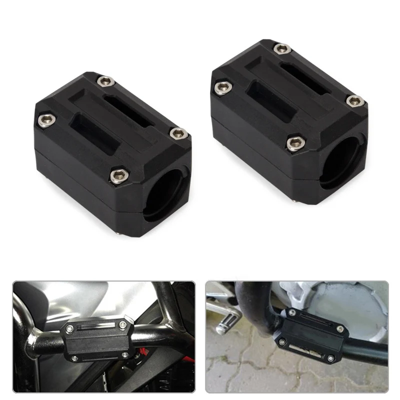 2 шт. универсальный защитный блок для двигателя мотоцикла бампер декоративный