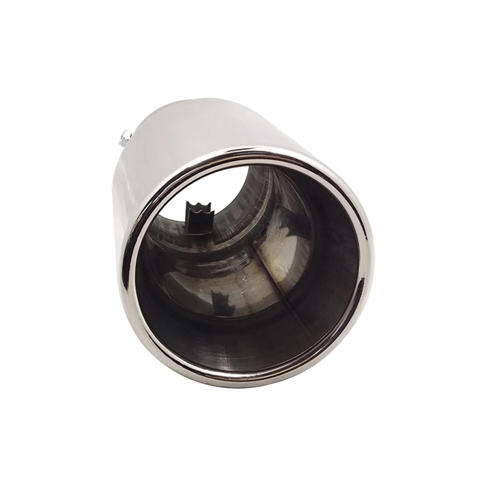 Stainless Steel Universal Car Rear Exhaust Muffler Tip End Pipe For Toyota Reiz PRADO RAV4 Haval H6 Renault Koleos Accessories |