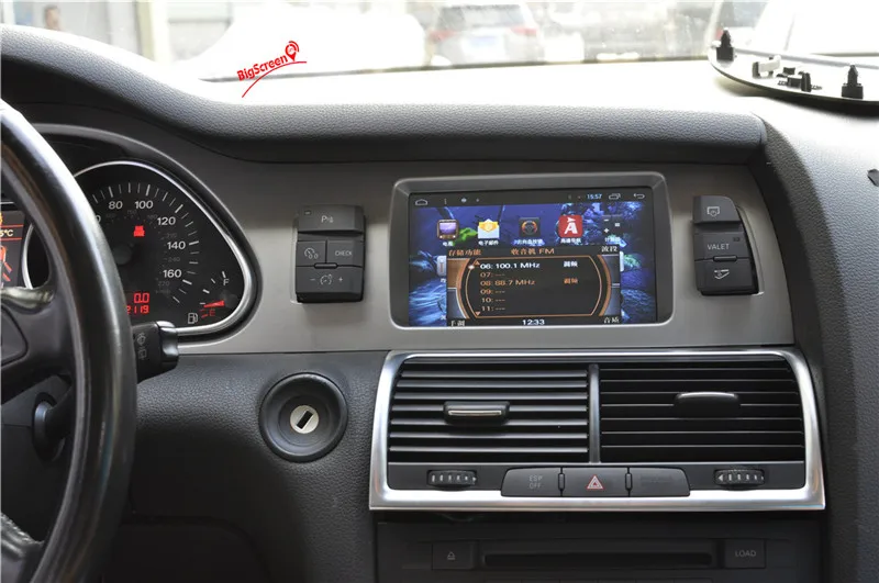 7 дюймов Android четырехъядерный автомобильный dvd-плеер gps Navi для Audi A6L 2007-2011 для AUDI Q7 2006- мультимедиа ISP экран 2 Гб стерео