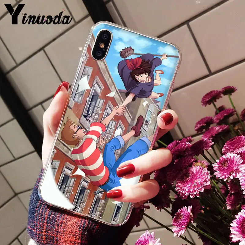 11pro MAX Hayao Miyazaki anime witch's home доставка узор мягкий чехол для телефона iPhone 8 7 6 6S Plus X XS