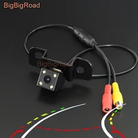 bigbigroad for toyota crown 2008 2009 car intelligent dynamic trajectory tracks rear view backup camera night vision waterproof