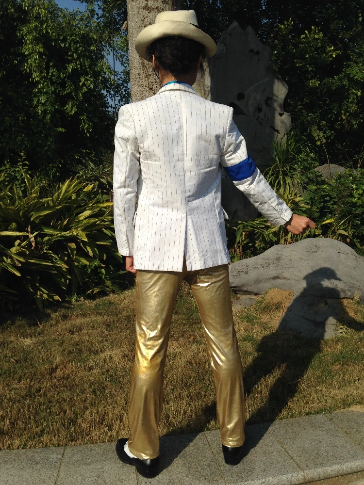 MJ индивидуальный заказ Детский костюм для взрослых Майкл Джексон Косплэй в