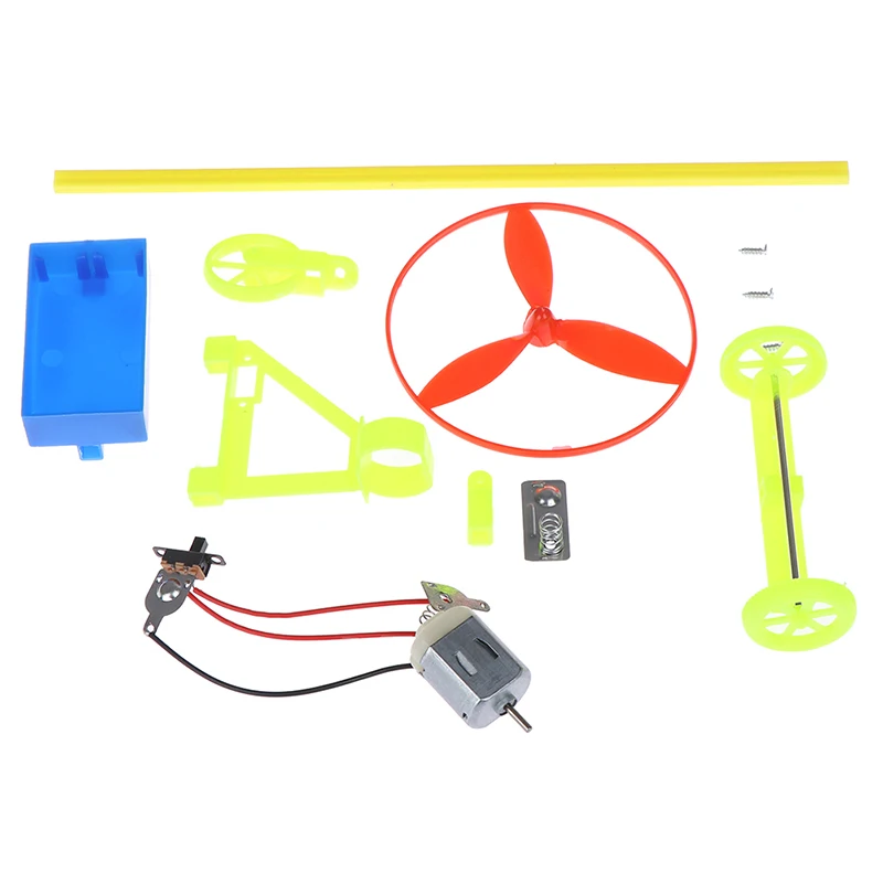 Забавный физический эксперимент воздушный вождения силовые гонки автомобиль DIY