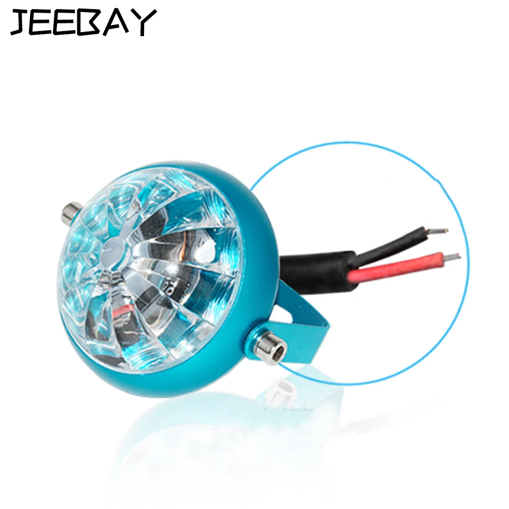 JEEBAY 12V мотоциклов декоративная лампа стоп сигнал Предупреждение светодиодный