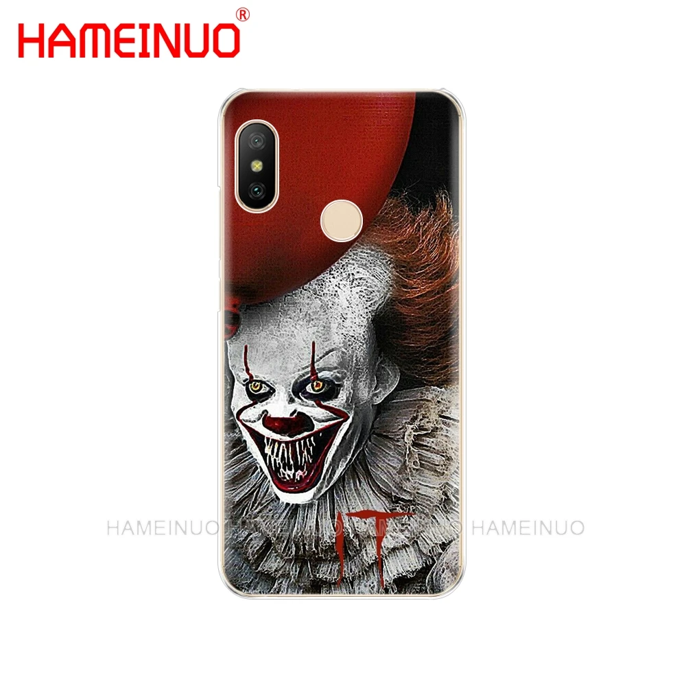 Чехол для Xiaomi Mi 8 se A2 lite redmi 6 6a 6 pro note 6 PRO pocophone F1 для redmi s2 чехол coqa The Clown Horror IT