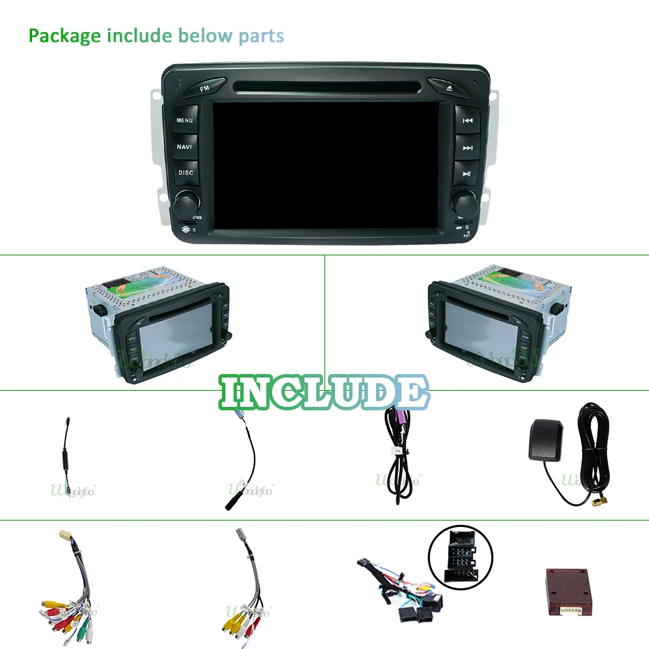 DSP ips 64G Android 9,0 2 DIN dvd-плеер для Mercedes Benz W209 W203 M ML W163 Viano W639 Vito Vaneo gps Радио навигационный экран