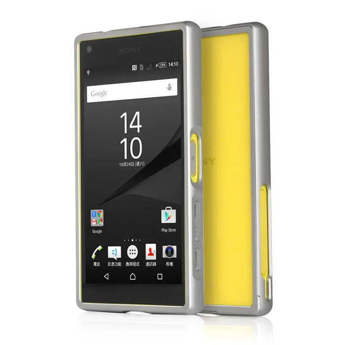Для Sony Xperia Z5 компактный E5803 E5833 бампер push pull металлический каркас чехол для мини