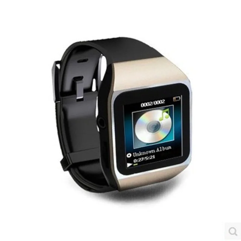 Новый 8 ГБ смарт часы Bluetooth MP4 Музыкальный плеер с 1.5 &quotсенсорный Экран Поддержка FM