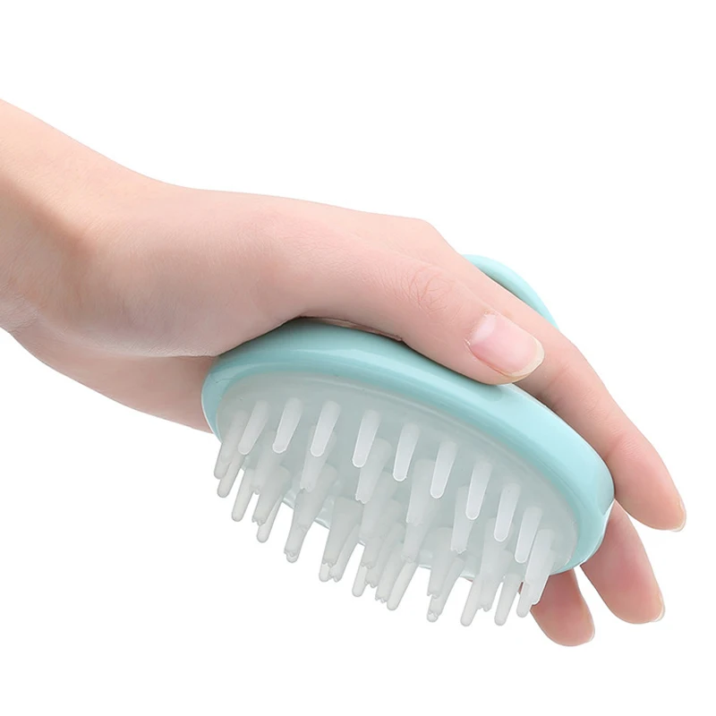 Массажер для головы расческа волос круглая щетка ванны шампуня душа инструмент