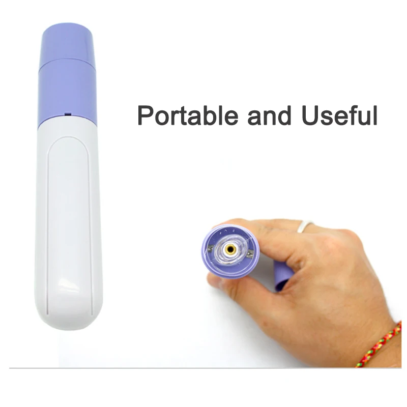 Электрический мини массажер для лица очищающее средство пор грязи прыщей акне