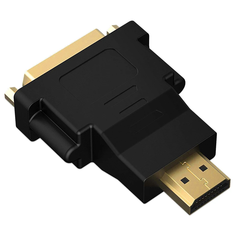 JKING DVI to HDMI Adapter Converter 24+5 Male Female for HDTV LCD PC Computer DVD Projector PS3 PS4 TV BOX | Электроника