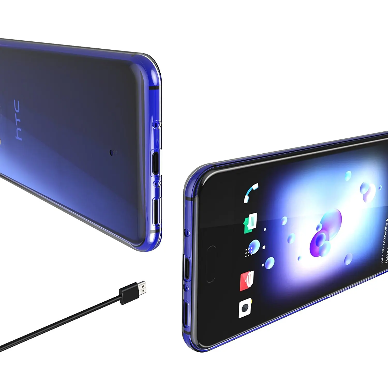 Ультратонкий Прозрачный мягкий силиконовый чехол из ТПУ для HTC X10 10 evo U Ultra Play X9 U11