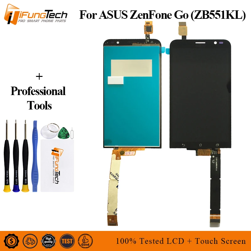 5 ''для Asus ZenFone Go TV ZB551KL X013D X013DA X013DB X013DC Полный ЖК дисплей + сенсорный экран