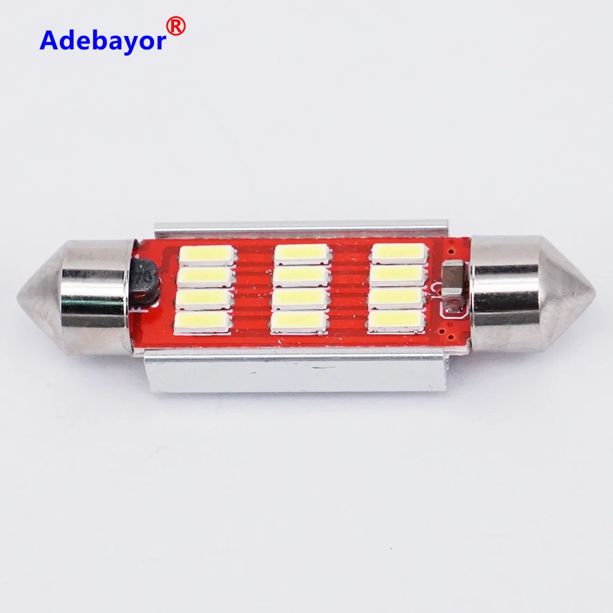 10X купольная гирлянда 36 мм светильник почки C5W супер яркие 4014 12smd автомобильные