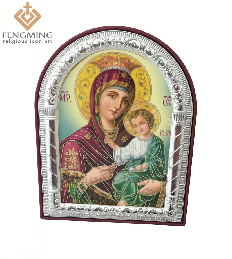 Христианские символы на заказ металлическая пластиковая рамка серебро золото