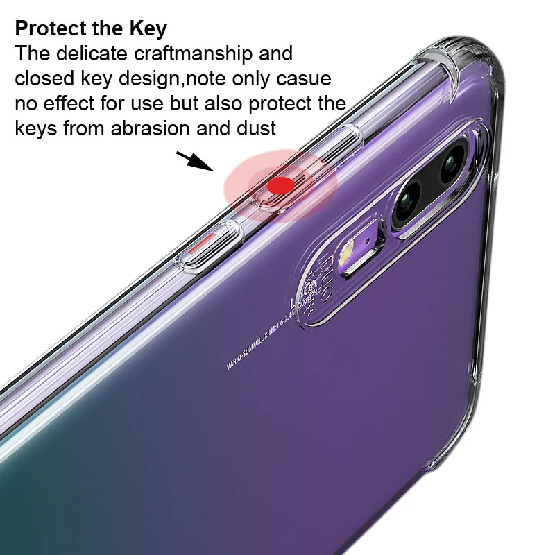 Shockproof Case for Huawei Nova 8 7 6 se 7i 5z 5i 5 pro 4 e 3i 3 Mate 40 30 20 Lite 10 Soft TPU Transparent Back Cover | Мобильные