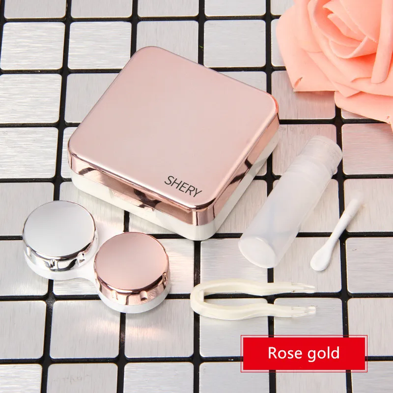 Высококачественный светоотражающий чехол для контактных линз с зеркальным