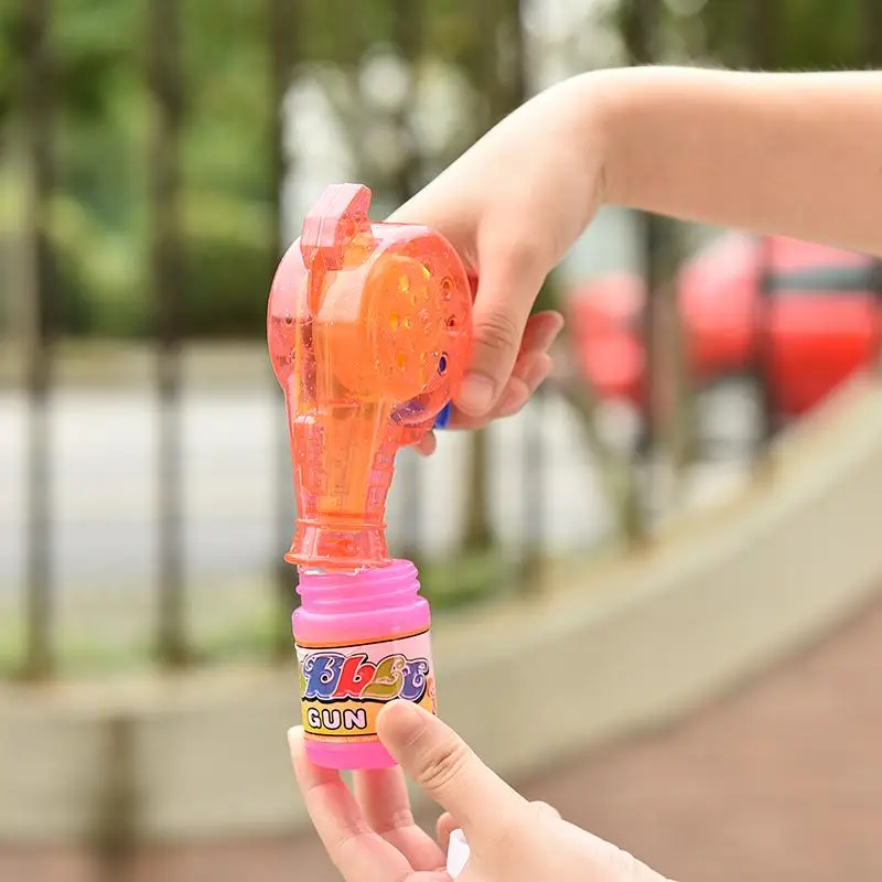 1 шт. Прекрасный Мультфильм Животных Мыло Вода Bubble Gun Для Детей На Открытом