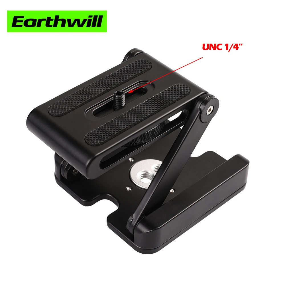 Алюминиевый сплав Z folding fast 100% quick release plate gopro камера мобильный телефон настольная
