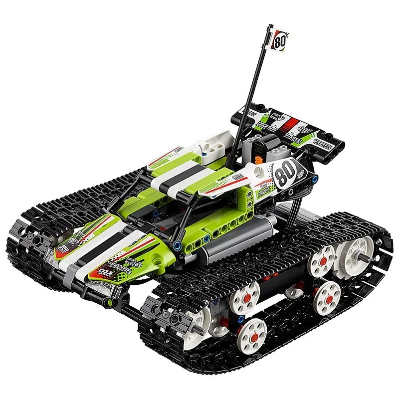 Technic серия 397 шт. строительные блоки Совместимые Legoe 42065 игрушки для детей Кирпичи