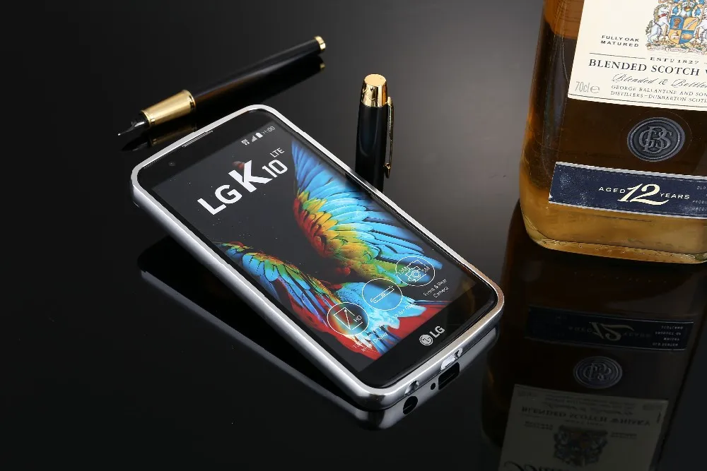 Модные Роскошные Зеркало из розового золота чехол для LG K10-бампер для мобильного телефона чехол для LG K10 LTE K420N K430 K430ds F670