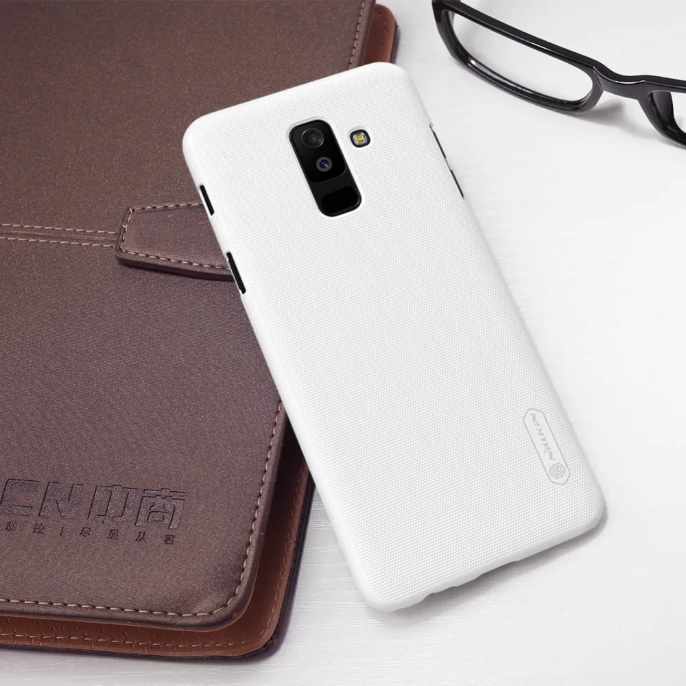 Чехол для Samsung A6 2018 Nillkin матовый защитный чехол жесткий Galaxy Plus Nilkin телефона