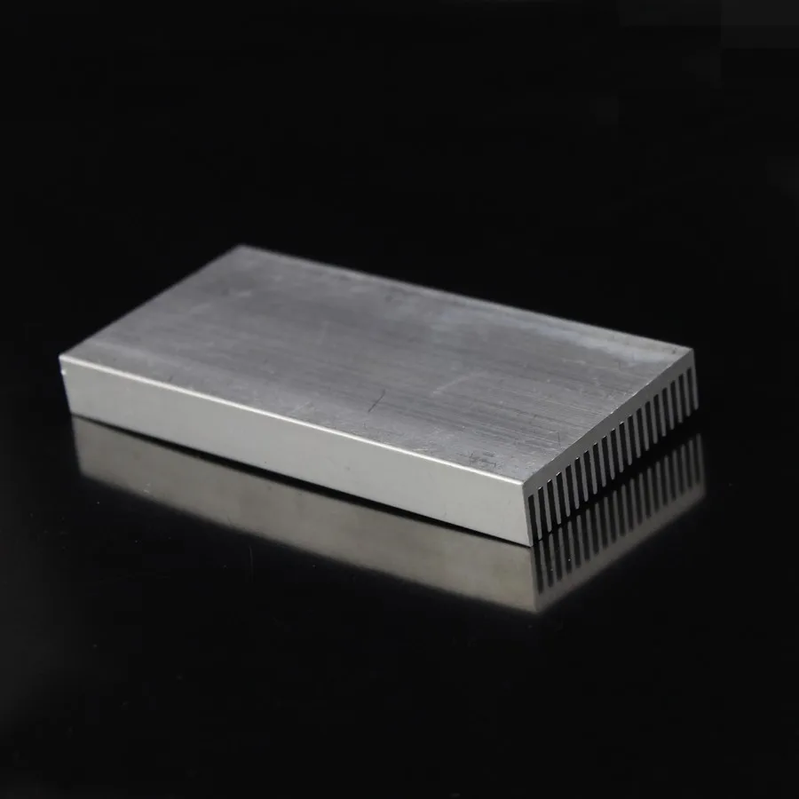 Радиатор Gdstime алюминиевый серебристый для охлаждения чипа IC 1 шт. 100x48x11 мм мм|radiator