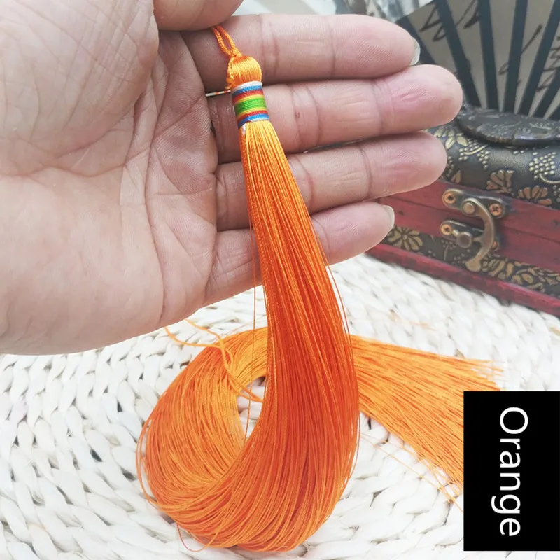 2 шт. 33 см очень длинная оплетка кисточка DIY Ювелирные изделия домашний текстильный занавес одежда декоративная изготовление талисманы Подвески Ремесло кисточки