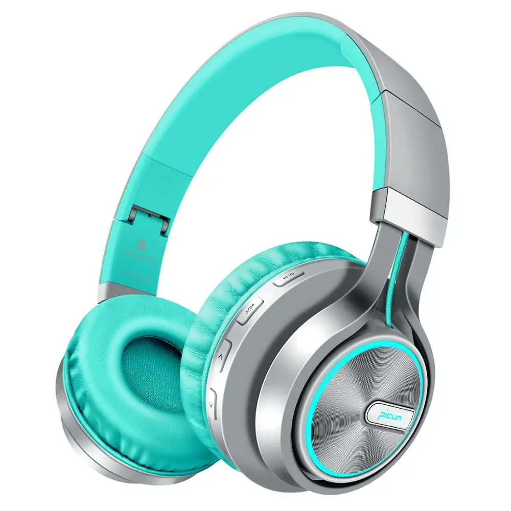 Беспроводные наушники Романтические Светодиодные HiFi стерео Bluetooth с микрофоном