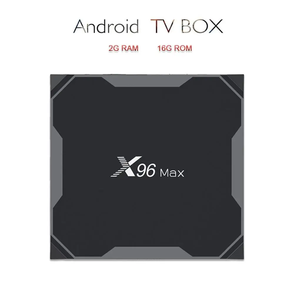 Распродажа X96 MAX Android ТВ Box Smart коробка 4K 8 1 Декодер каналов кабельного телевидения